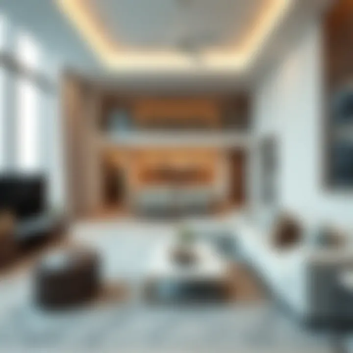 Modern Luxury Living in Dubai Luxury apartment showcasing modern interior design