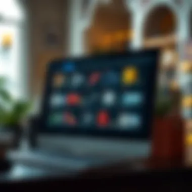 A user-friendly online shopping interface with a variety of items