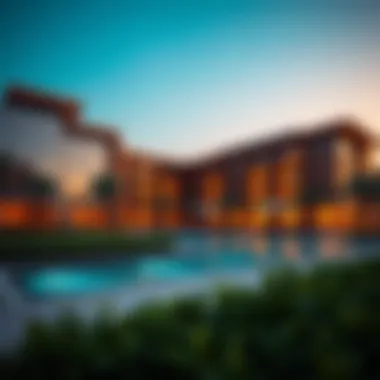 Architectural Marvel of Nima the Valley Emaar Stunning architectural design of Nima the Valley Emaar highlighting modern aesthetics.