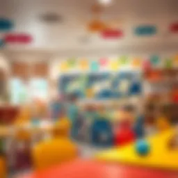A vibrant classroom setting in a nursery