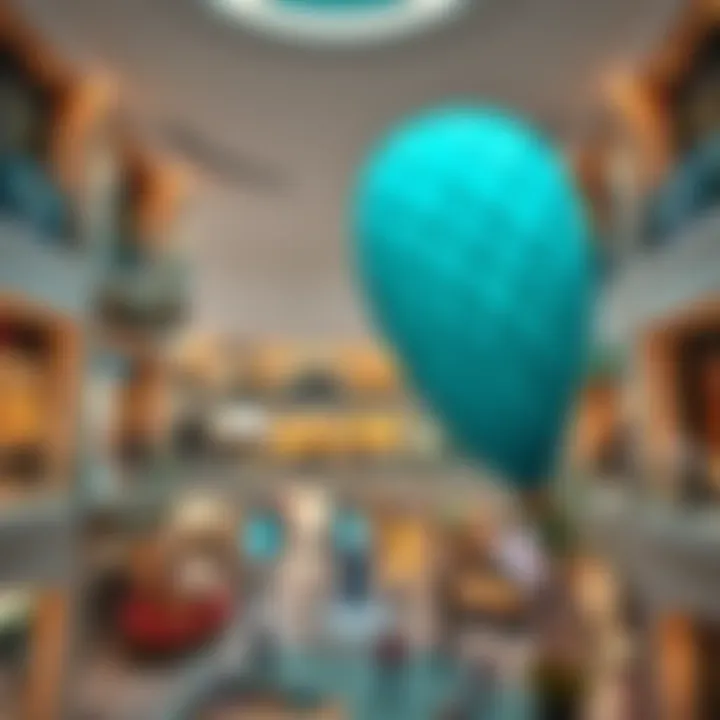 Mesmerizing interior design of Oasis Mall Dubai