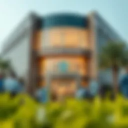 Bank building in the UAE