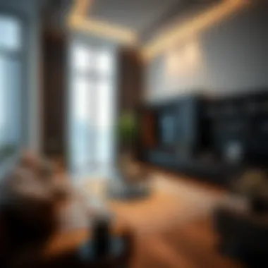 Modern shared living space in Dubai