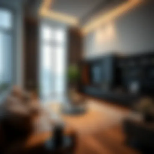 Modern shared living space in Dubai