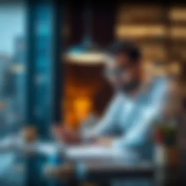 Investor analyzing market trends related to Rakayez Properties