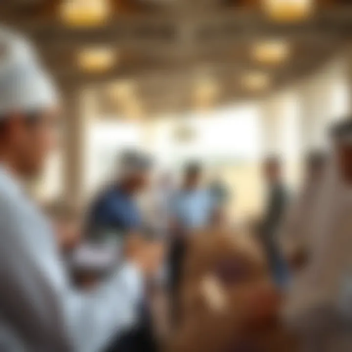 Charity distribution events during Ramadan