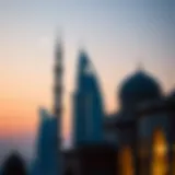 Crescent moon symbolizing the start of Ramadan