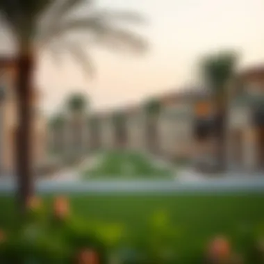 Serene community vibe around Raya at Arabian Ranches 3