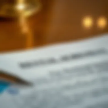 A close-up of a rental agreement document.