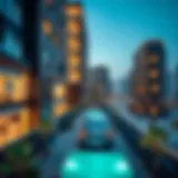 Stunning architectural view of the Residences at District One in Dubai