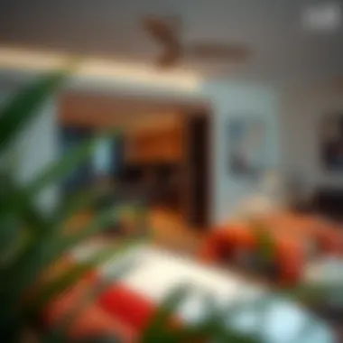 Contemporary Apartment Interior in Discovery Gardens A modern apartment interior reflecting the contemporary living spaces available in Discovery Gardens