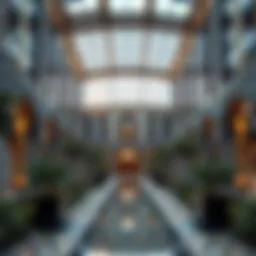 Stunning architectural features of Rosewood Dubai