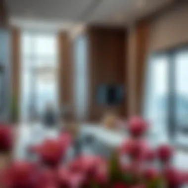Luxurious interior design of an apartment in Rukan Lofts