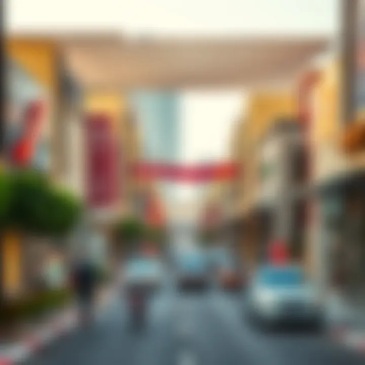 Commercial avenues bursting with activity in Shams Al Rahmaniya