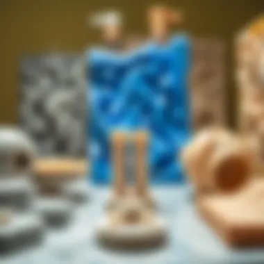 Diverse Silicone Mold Applications A comparison of different silicone molds highlighting their diverse applications