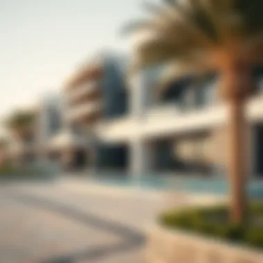 Future Prospects: Development Projects on Siniyah Island Modern development projects on Siniyah Island illustrating real estate potential