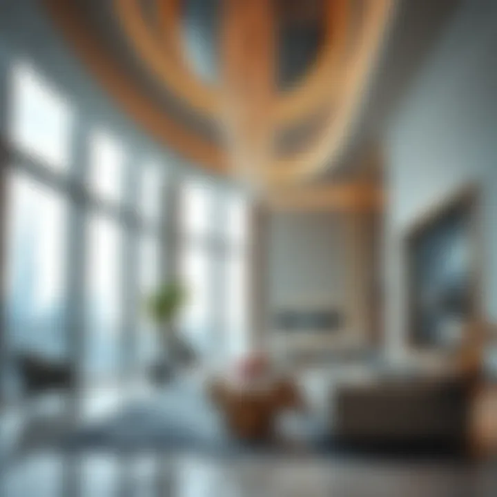 Luxury Interiors of Sparkle Tower Interior design details highlighting luxury elements within Sparkle Tower