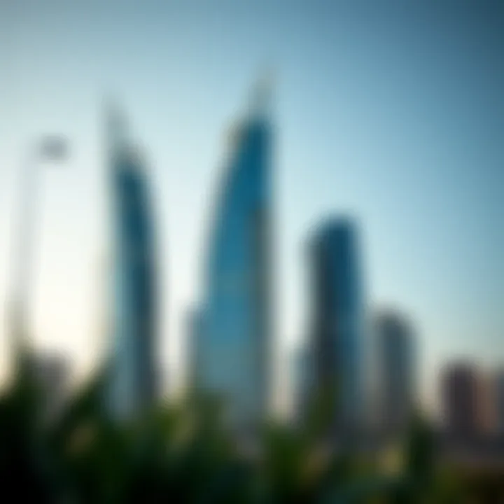 Sustainable tower design with green technology features