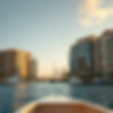 Waterfront Lifestyle at The Crescent Palm Jumeirah Scenic waterfront lifestyle surrounding The Crescent Palm Jumeirah