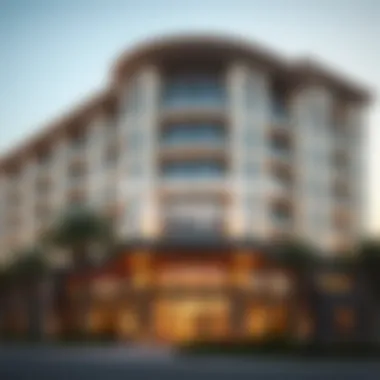 Architectural Design of The Crestmark Ellington Exterior view of The Crestmark Ellington showcasing its architectural design