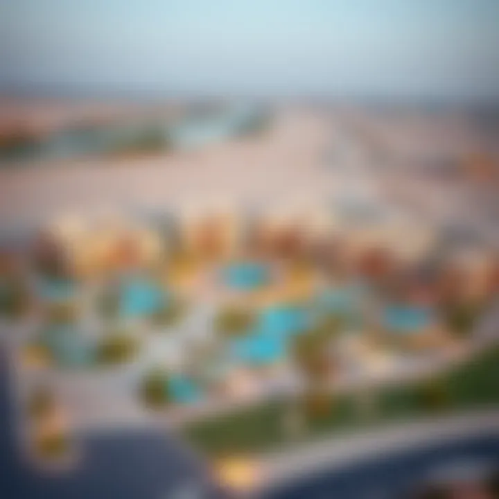 Community layout plan of Tilal Al Ghaf