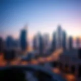 The Iconic Dubai Skyline Dubai skyline showcasing luxury properties