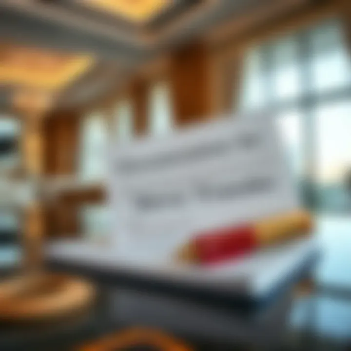 Illustration of Dewa transfer documentation and requirements