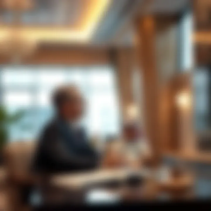 Legal advisor discussing Dewa transfer implications