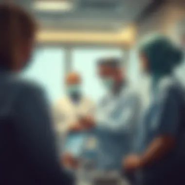 Expatriates Receiving Medical Check-Up Expatriates receiving medical check-up