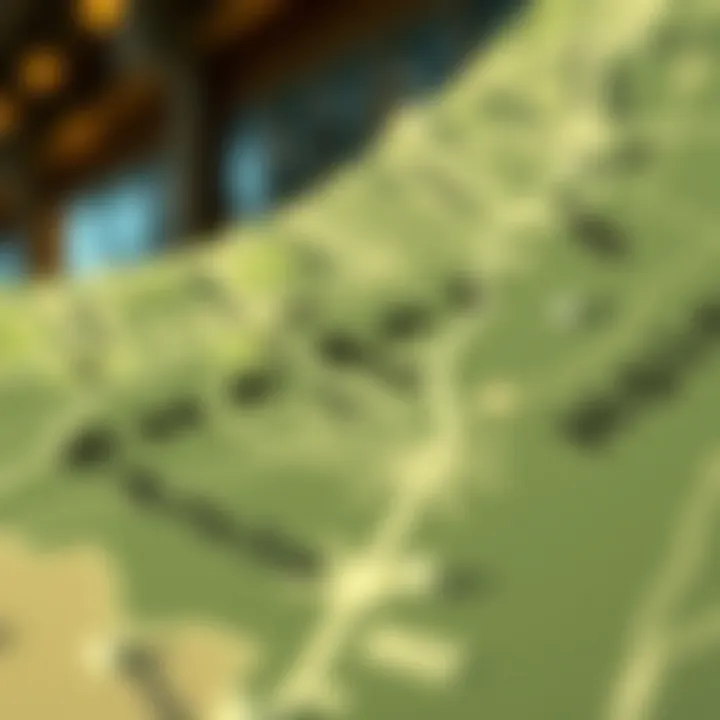 Sectors Within Dubai's Free Zones Map highlighting different sectors within Dubai's free zones