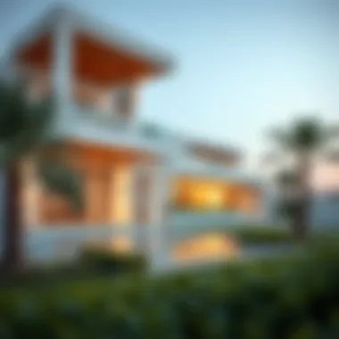 Modern Villa in the UAE A picturesque view of a modern villa in the UAE