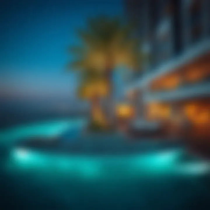 Luxurious amenities at Jumeirah Beach Residences