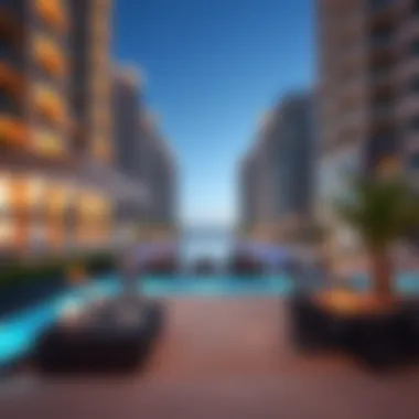 Vibrant lifestyle in Jumeirah Beach Residences