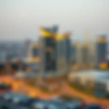 Graph illustrating current real estate market trends in Dubai