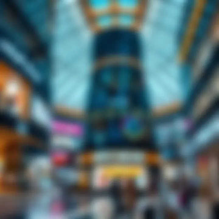 Diverse Retail Ventures of Majid Al Futtaim Group A vibrant retail landscape depicting diverse shopping experiences