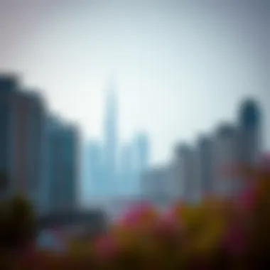 Stunning skyline of Dubai showcasing luxury apartments and modern architecture