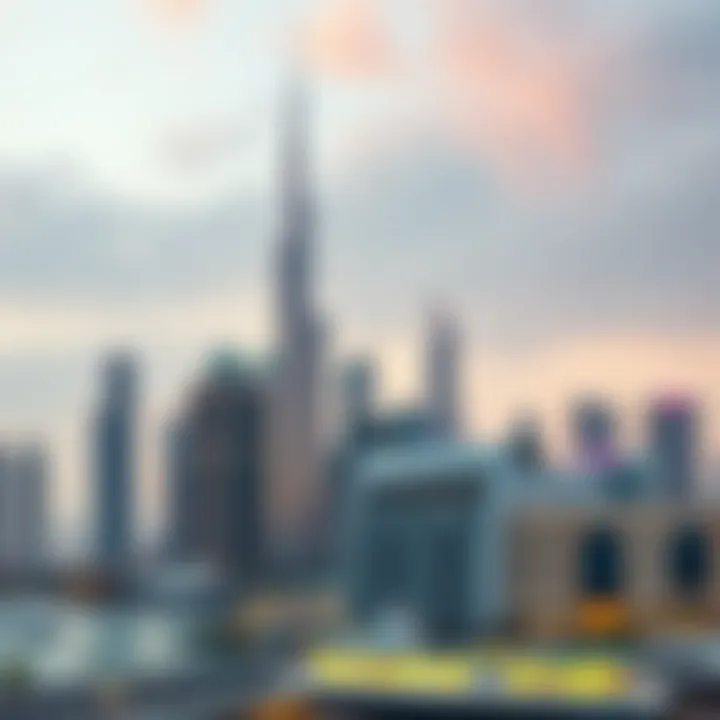 Dubai skyline showcasing real estate diversity
