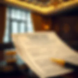 Legal documents related to eviction notices