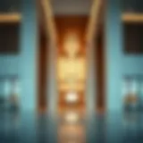 Modern architecture of Al Zahia Sales Office