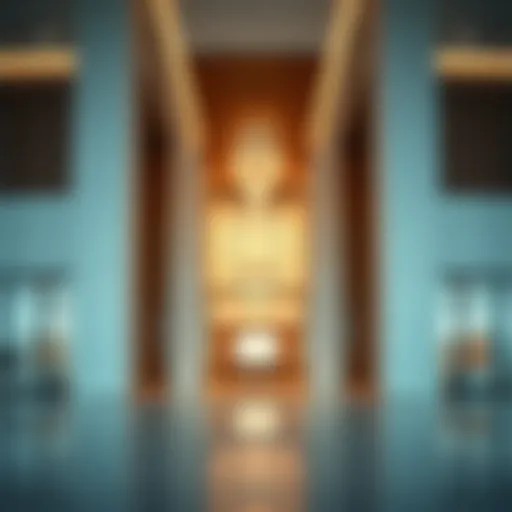 Modern architecture of Al Zahia Sales Office