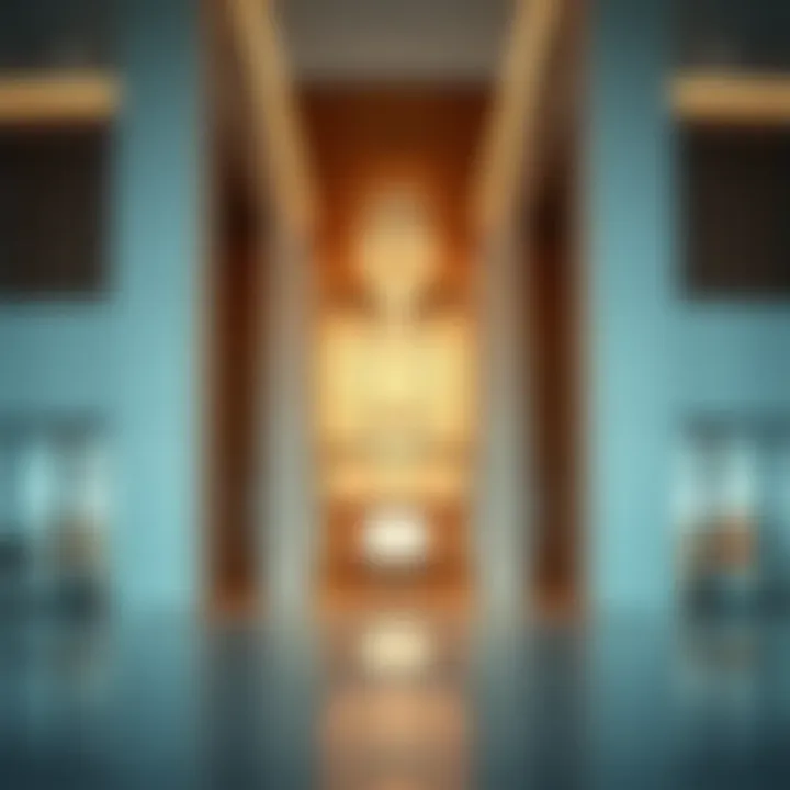 Modern architecture of Al Zahia Sales Office