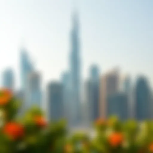 Dubai skyline showcasing modern real estate