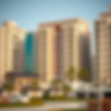 Graph showing real estate market trends in UAE