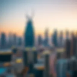 Luxurious Dubai skyline showcasing real estate